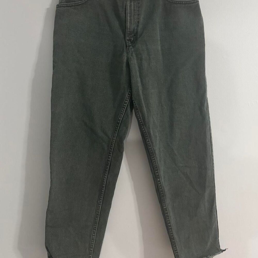 Levi-s Women's Green and Khaki Jeans